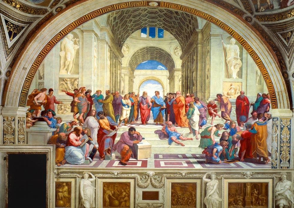 Bluebird Art Raphael - The School of Athens Jigsaw Puzzle (1000 Pieces)