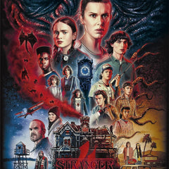 Clementoni Stranger Things Jigsaw Puzzle (1000 Pieces)