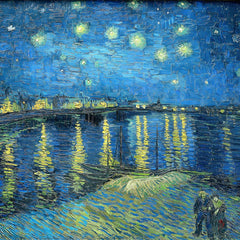 Enjoy Van Gogh: Starry Night Over The Rhone Jigsaw Puzzle (1000 Pieces)