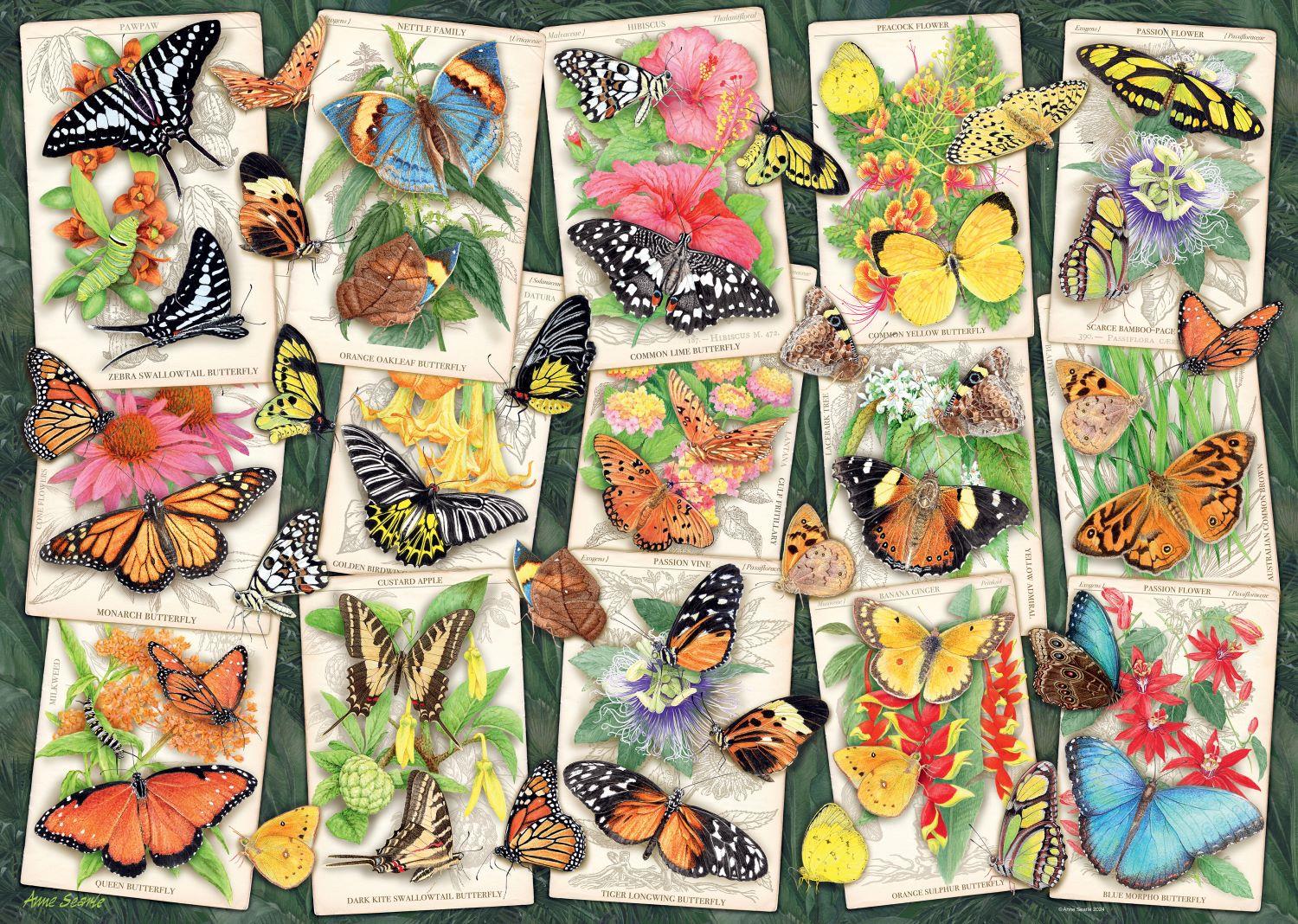 Ravensburger Tropical Butterflies Jigsaw Puzzle (1000 Pieces)