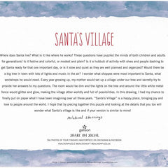 Galison Santa's Village, Michael Storrings Jigsaw Puzzle (1000 Pieces)