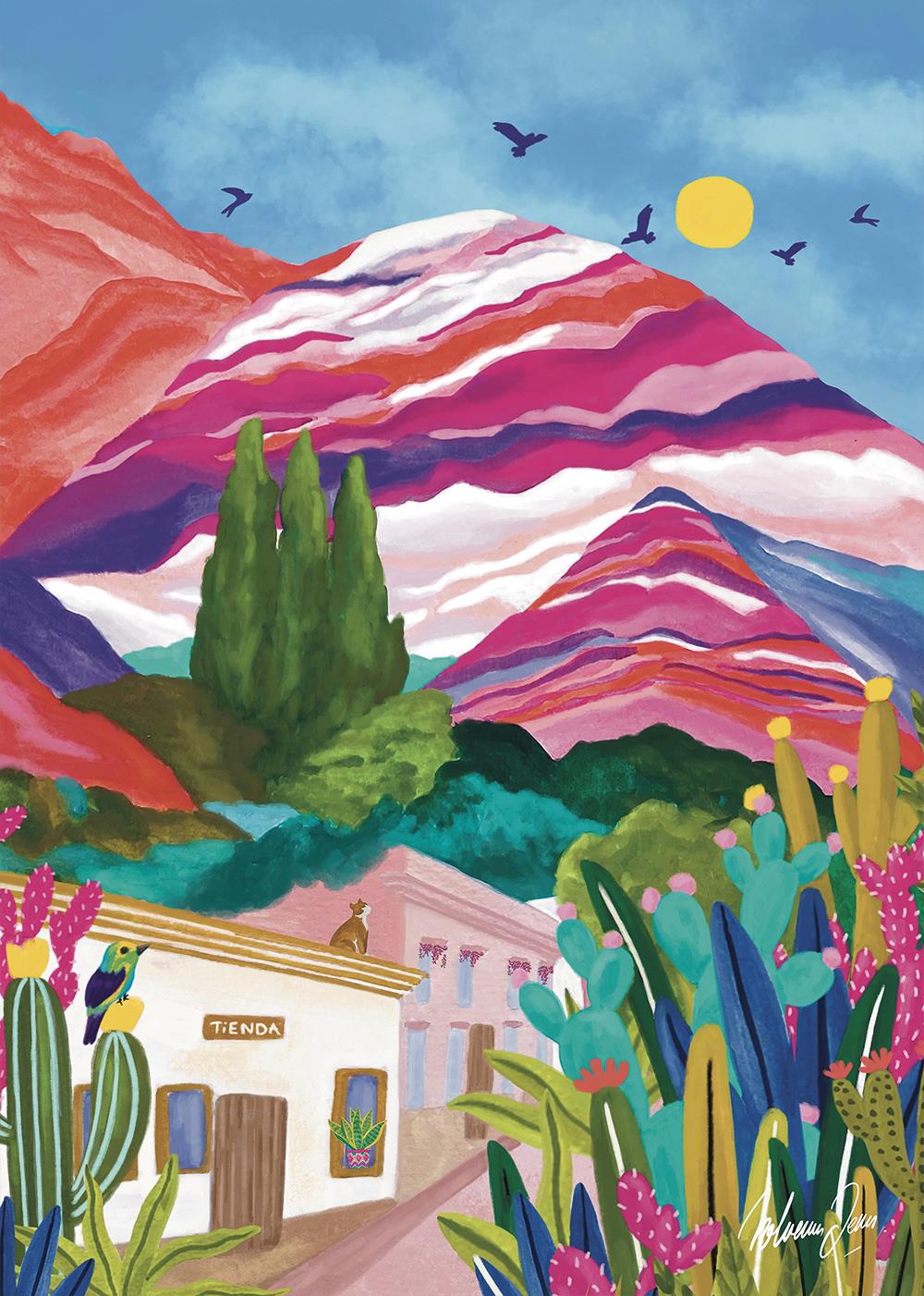 Pieces & Peace Purmamarca Jigsaw Puzzle (1000 Pieces)