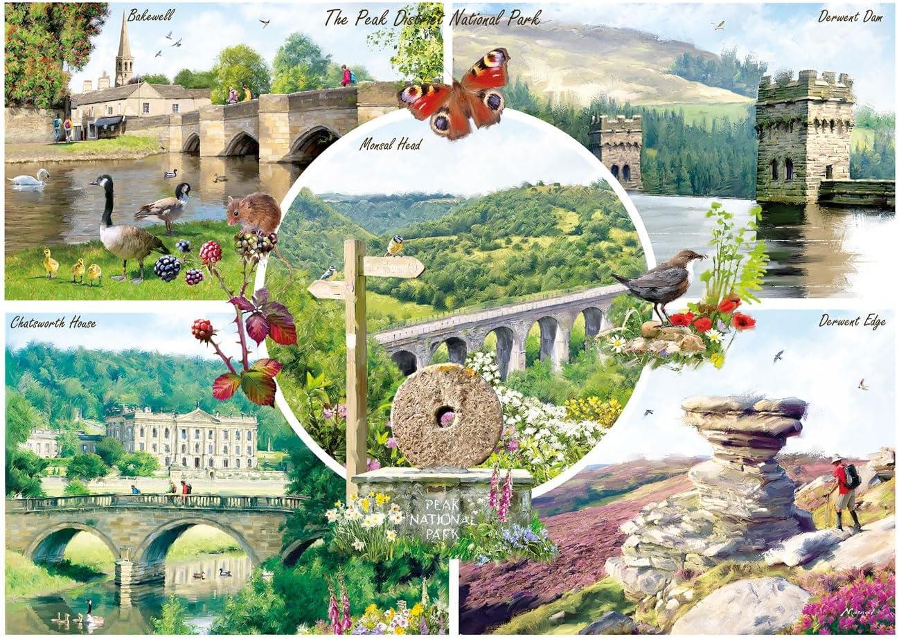 Gibsons The Peak District Jigsaw Puzzle (1000 Pieces)
