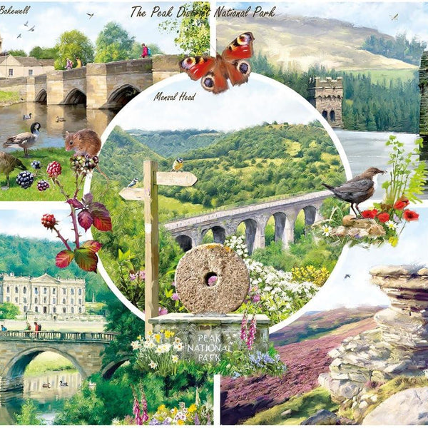 Gibsons The Peak District Jigsaw Puzzle (1000 Pieces)