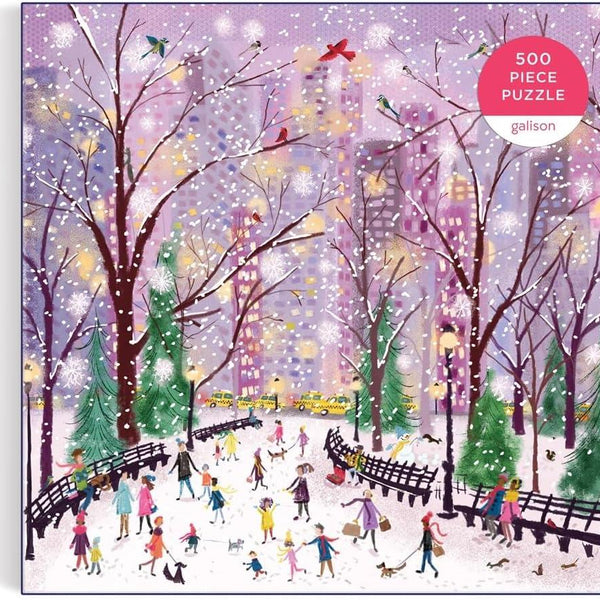 Galison Snowy Night Jigsaw Puzzle (500 Pieces)