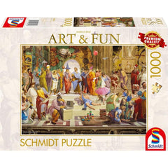 Schmidt Markus Binz: School of Athens Jigsaw Puzzle (1000 Pieces)
