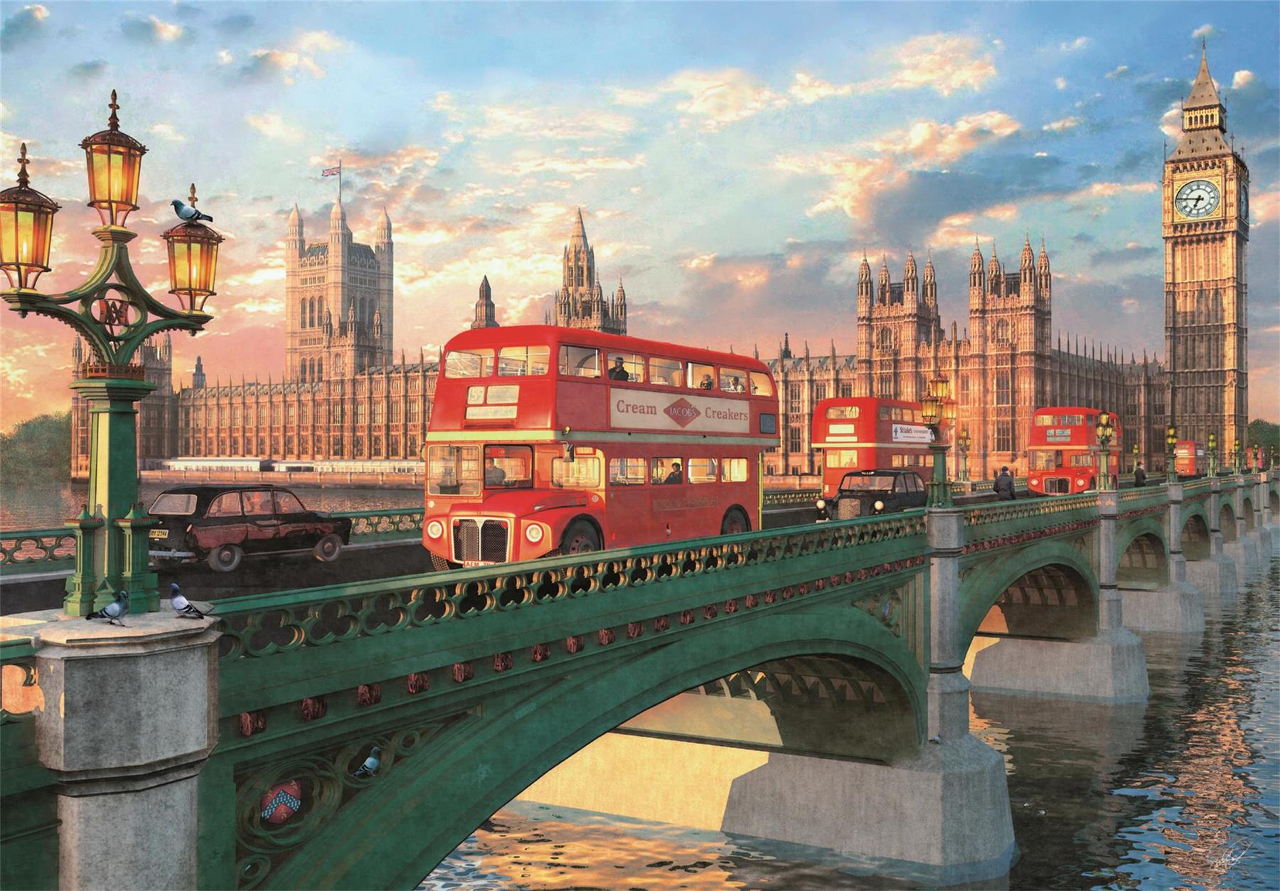 Clementoni Westminster Bridge, London Jigsaw Puzzle (500 Pieces)