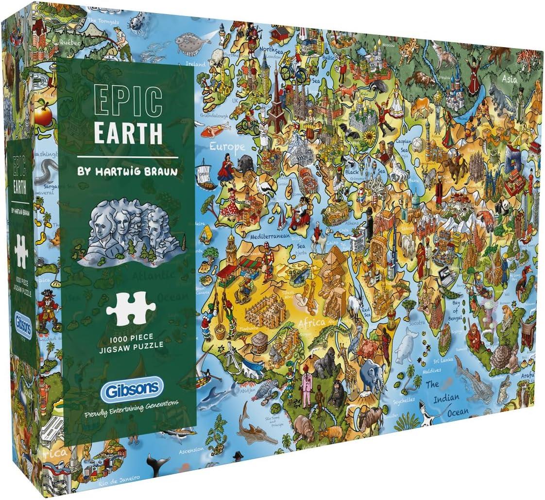 Gibsons Epic Earth Jigsaw Puzzle (1000 Pieces)