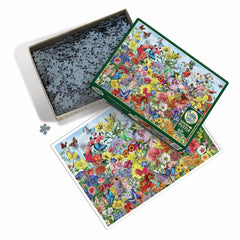 Cobble Hill Butterfly Garden Jigsaw Puzzle (1000 Pieces)