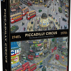 Gibsons Piccadilly Circus Through the Decades Jigsaw Puzzle (1000 Pieces)