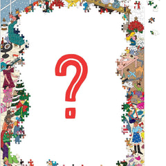 Galison Merry In the Making Surprise Jigsaw Puzzle (1000 Pieces)