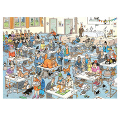 Jan Van Haasteren The Cat Pageantry Jigsaw Puzzle (2000 Pieces)
