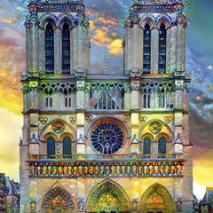 Bluebird Notre-Dame de Paris Cathedral Jigsaw Puzzle (1000 Pieces)
