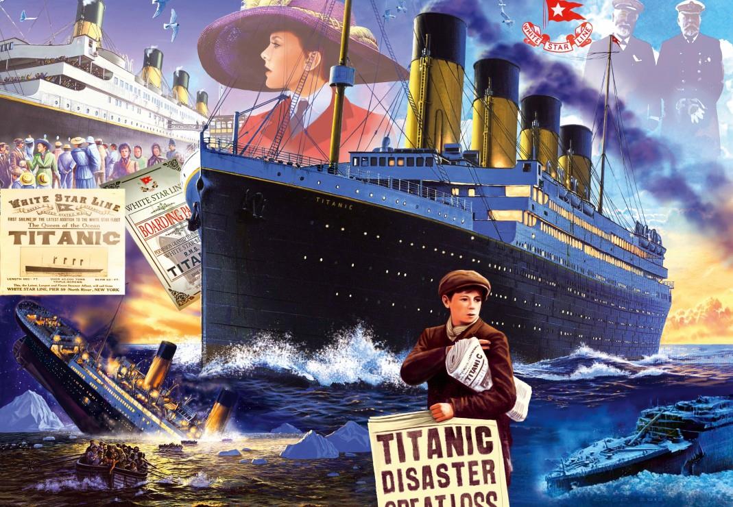 Bluebird Titanic Jigsaw Puzzle (1000 Pieces)
