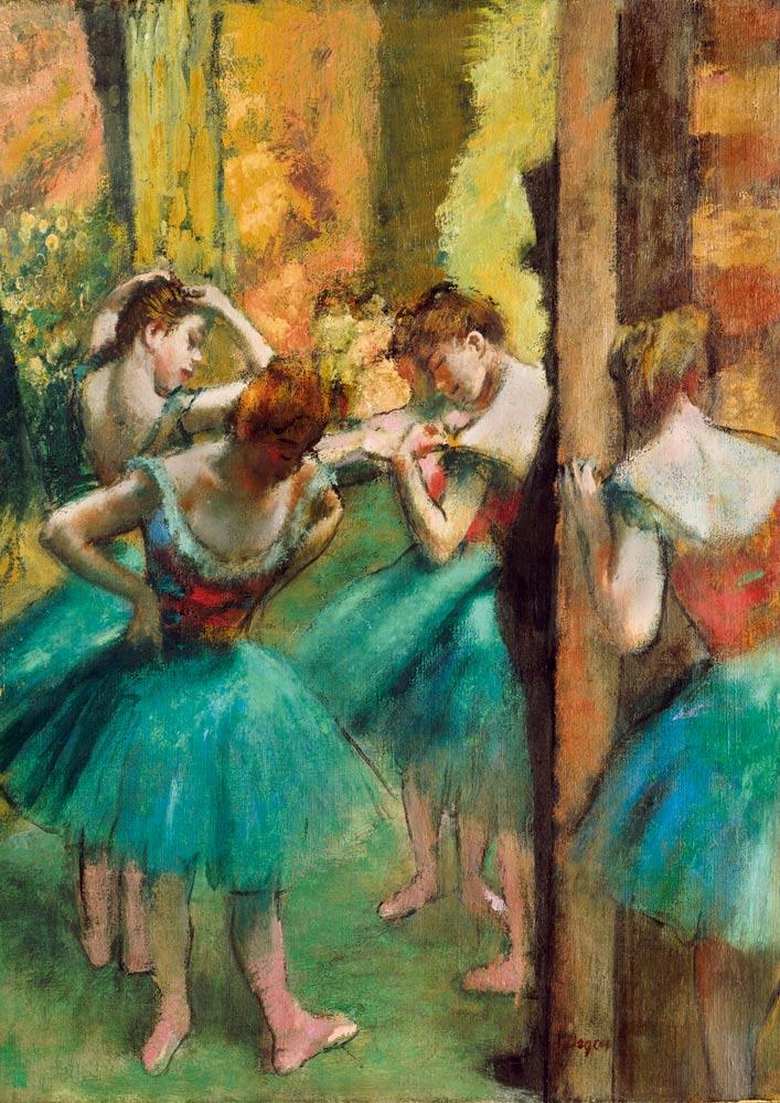 Bluebird Art Degas - Dancers, Pink and Green Jigsaw Puzzle (1000 Pieces)
