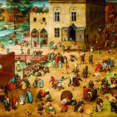 Bluebird Art Bruegel the Elder - Children's Games Jigsaw Puzzle (1000 Pieces)