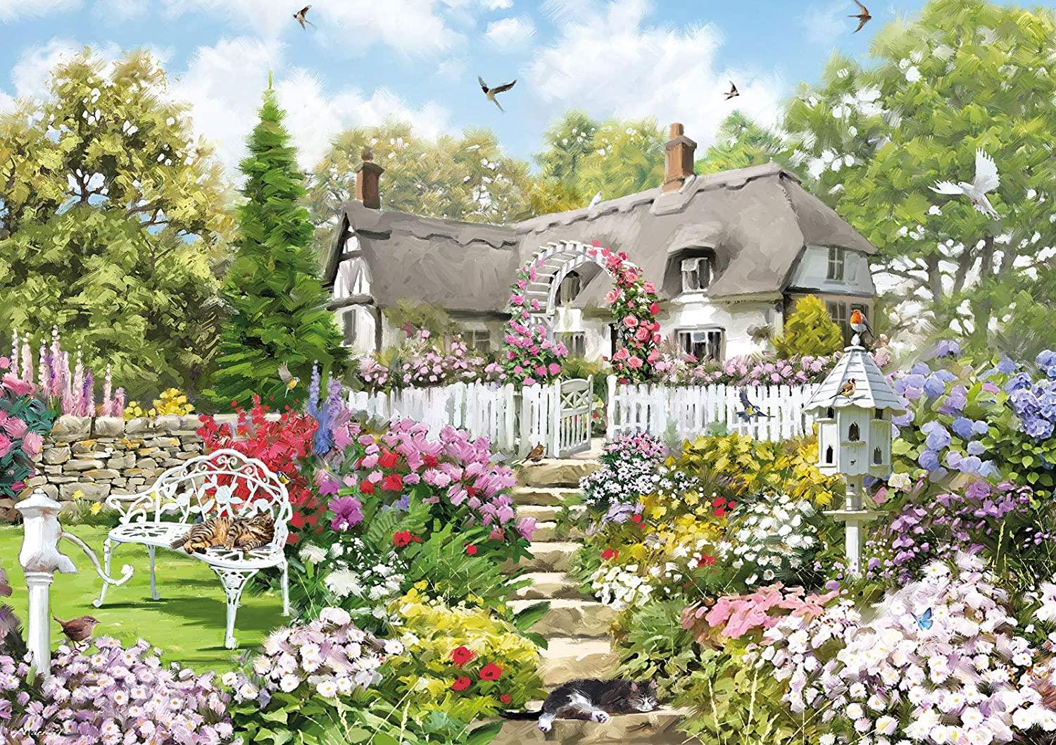 Otter House Country Cottage Jigsaw Puzzle (1000 Pieces)