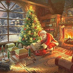 Schmidt Thomas Kinkade: Santa Claus is Here Jigsaw Puzzle (1000 Pieces) DAMAGED BOX