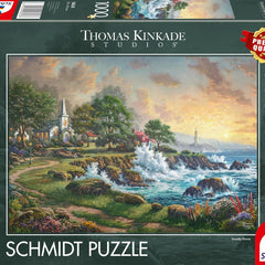 Schmidt Thomas Kinkade Seaside Haven Jigsaw Puzzle (1000 Pieces)