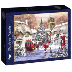 Bluebird Village and Santa Jigsaw Puzzle (1500 Pieces)