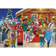 Gibsons A Christmas to Remember Jigsaw Puzzles (4 x 500 Pieces) DAMAGED BOX