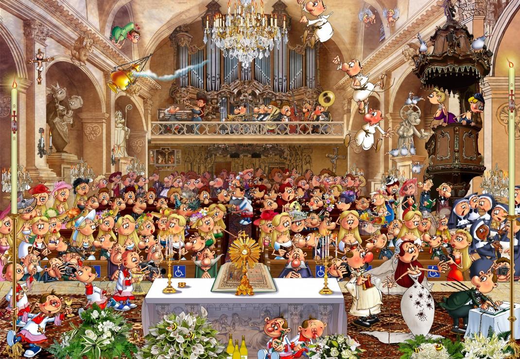 Bluebird The Wedding Jigsaw Puzzle (1000 Pieces)