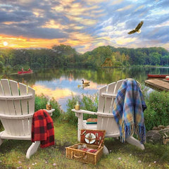 Cobble Hill Lakeshore Jigsaw Puzzle (1000 Pieces)