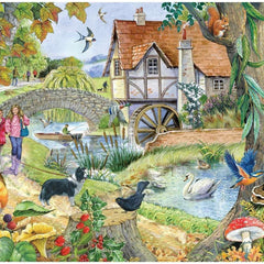 House of Puzzles The Old Mill House Jigsaw Puzzle (500 Pieces)