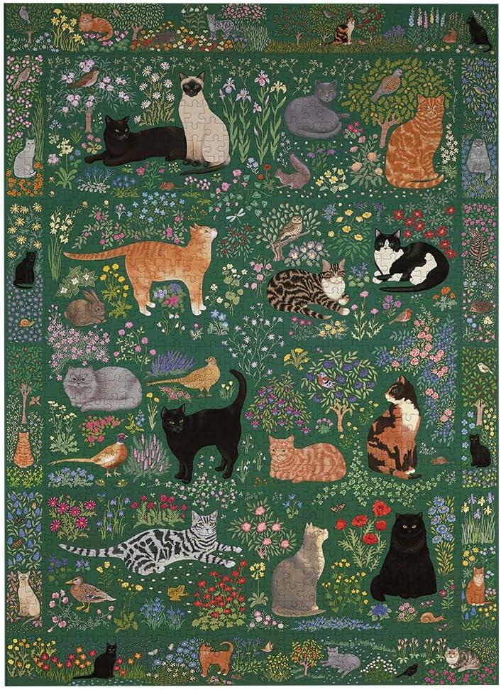Gibsons Tapestry Garden Jigsaw Puzzle (1000 Pieces) DAMAGED BOX