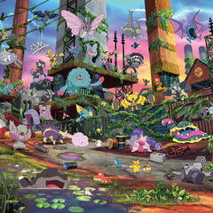 Ravensburger Pokemon Collectors Jolteon & Reclaimed Power Plant Jigsaw Puzzle (1000 Pieces)