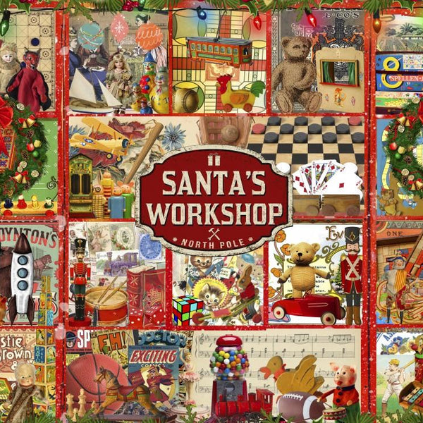 Bluebird Santas Workshop Jigsaw Puzzle (500 Pieces)