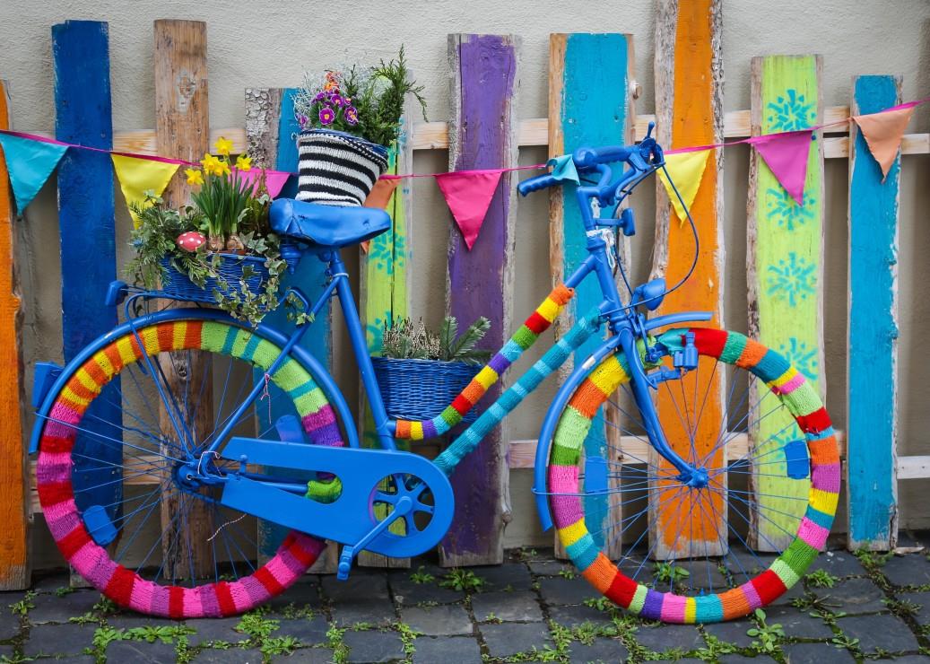 Grafika My Beautiful Colorful Bike Jigsaw Puzzle (500 Pieces)