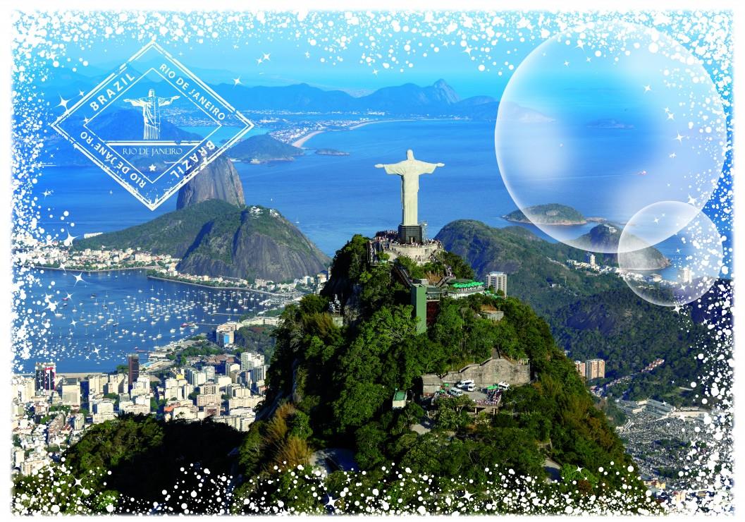 Grafika Travel around the World - Brazill Jigsaw Puzzle (1000 Pieces)