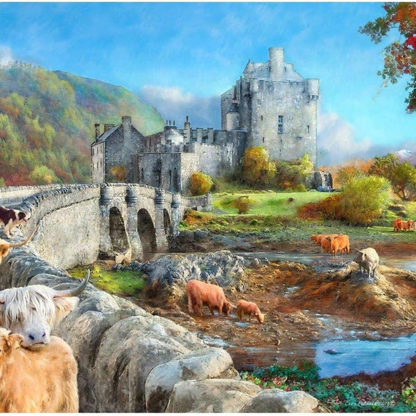 House of Puzzles Highland Morning Jigsaw Puzzle (1000 Pieces)