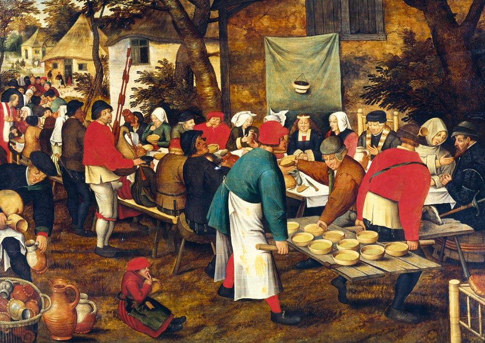 Bluebird Art Brueghel the Younger - Peasant Wedding Feast Jigsaw Puzzle (1000 Pieces)