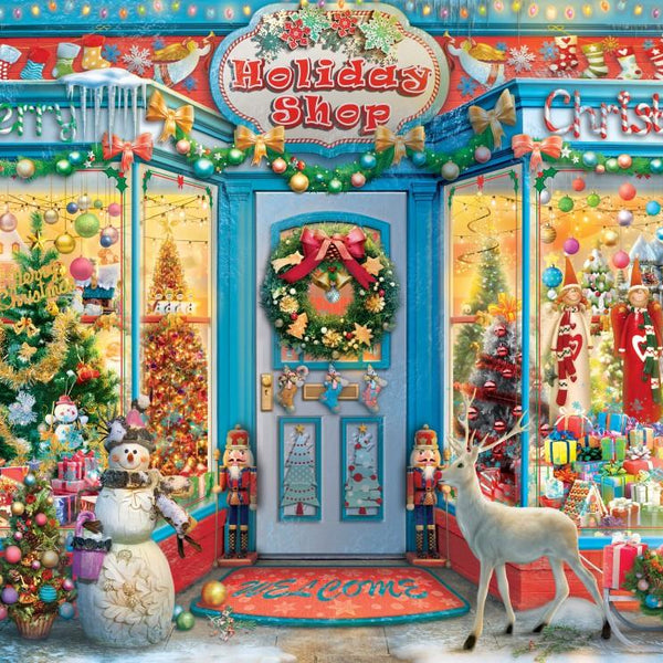 Bluebird Holiday Shop Jigsaw Puzzle (1500 Pieces)