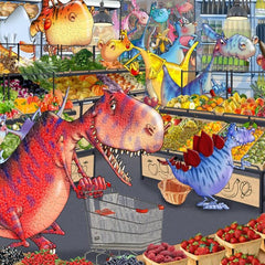 Bluebird Shopping des Dinosaures Jigsaw Puzzle (1500 Pieces)