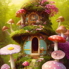 Alipson Maison Champignon Jigsaw Puzzle (1000 Pieces)