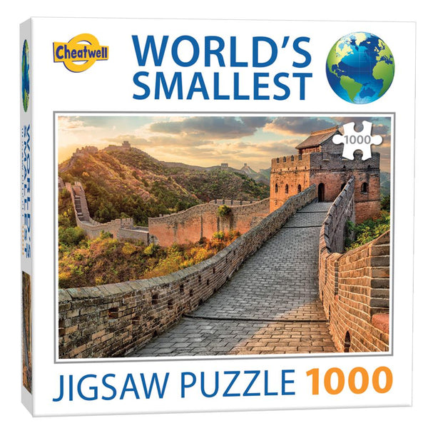 World's Smallest Jigsaw Puzzle - Great Wall of China (1000 Pieces)