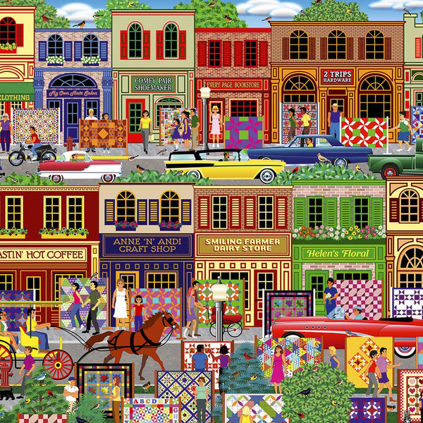 Alipson Quilt Festival Jigsaw Puzzle (1000 Pieces)
