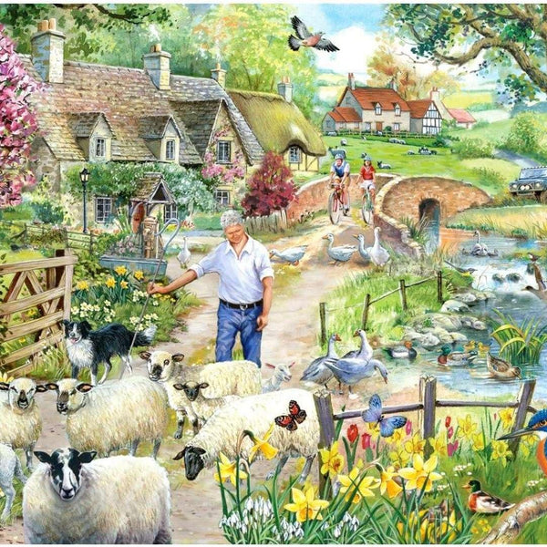 House of Puzzles Shepherd's Lane Jigsaw Puzzle (1000 Pieces)