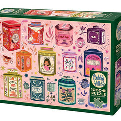 Cobble Hill Tea Tin Treasures Jigsaw Puzzle (1000 Pieces)