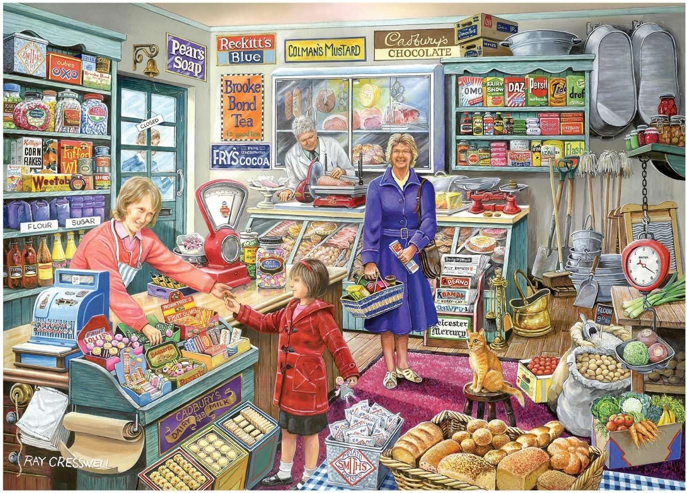 House of Puzzles Pennies To Spend Big Jigsaw Puzzle (500 XL Pieces)