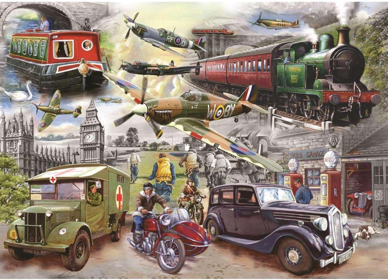 House of Puzzles Fading Memories Jigsaw Puzzle (1000 Pieces)