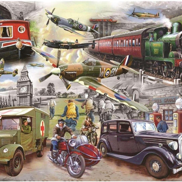 House of Puzzles Fading Memories Jigsaw Puzzle (1000 Pieces)