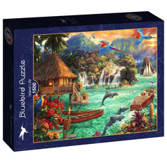 Bluebird Island Life Jigsaw Puzzle (1500 Pieces)