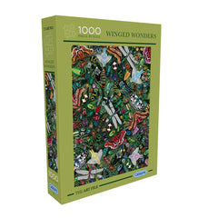 Gibsons Winged Wonders, The Art File Jigsaw Puzzle (1000 Pieces) DAMAGED BOX