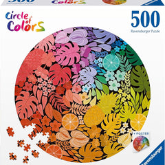 Ravensburger Tropical Circular Jigsaw Puzzle (500 Pieces)