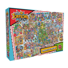 Gibsons Crackers for Christmas Jokesaws Jigsaw Puzzle (1000 Pieces)