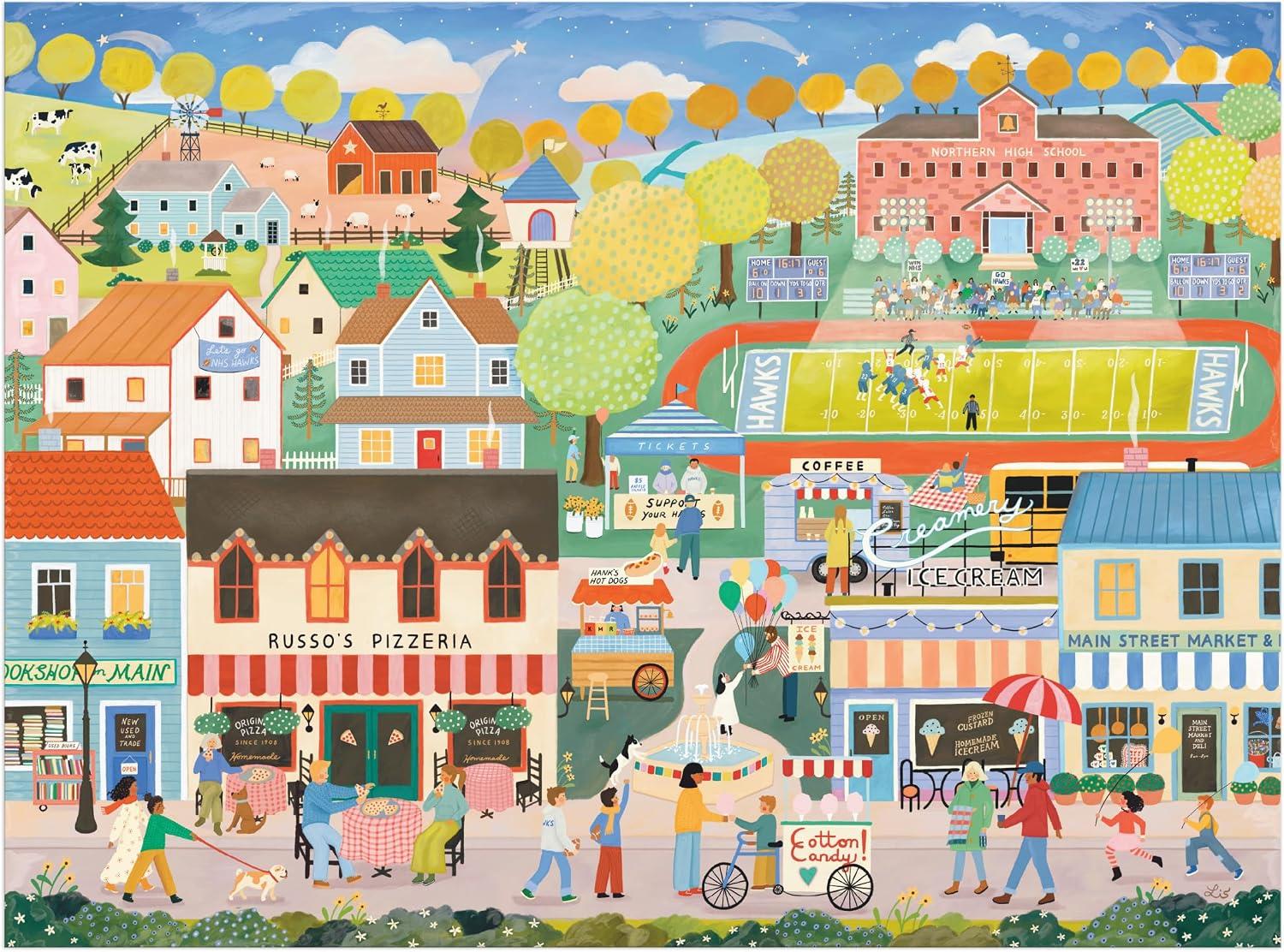 Galison Hometown Cheer Jigsaw Puzzle (1000 Pieces)